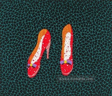 Schuhe 1985 Yayoi Kusama Pop Art Minimalismus Feministin Ölgemälde